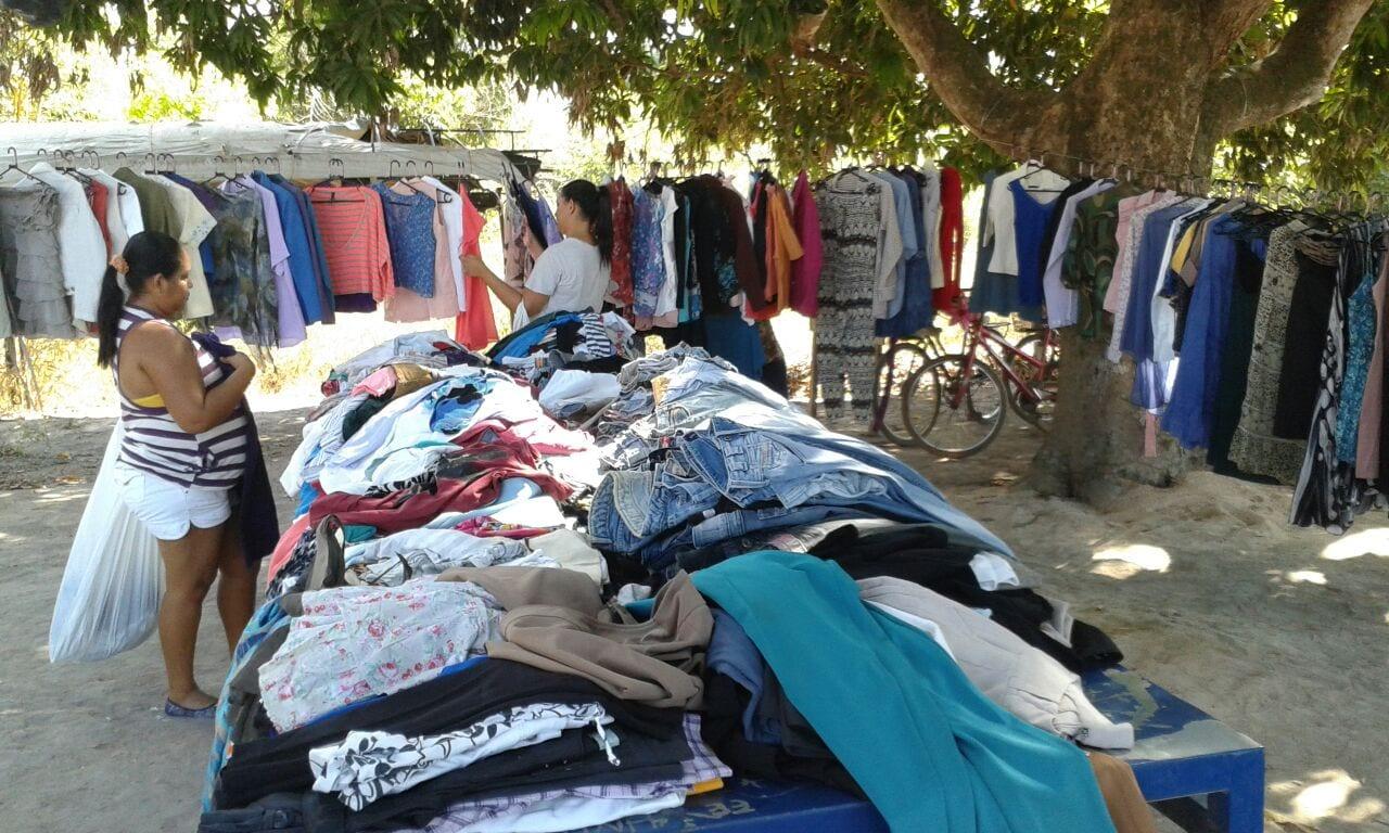 Bazar beneficente do Lar Espírita Irmão Francisco